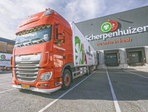 Vrachtwagen Scherpenhuizen